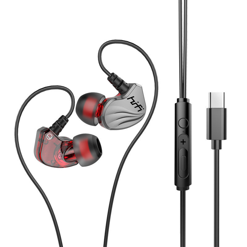 In-ear Headphones Bass Heavy Chicken Game Applicable